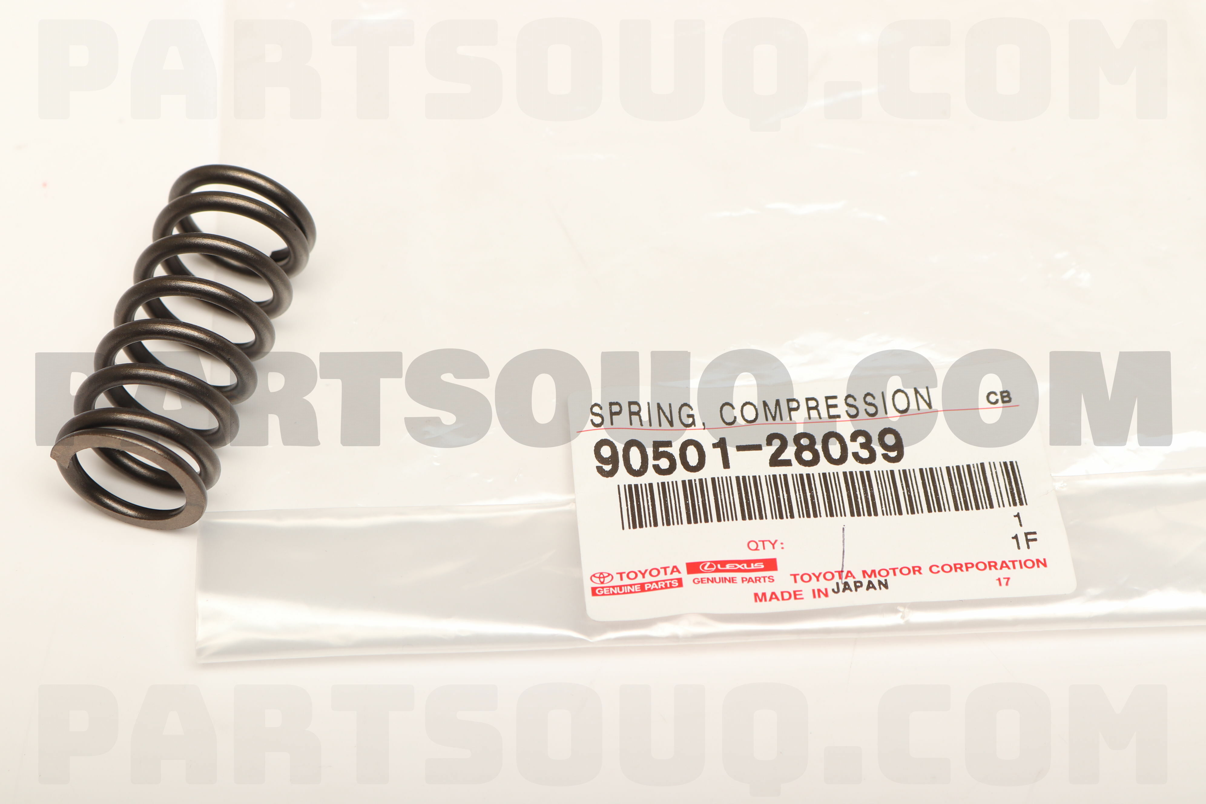 SPRING, COMPRESSION(FOR INNER) 9050128039 | Toyota Parts