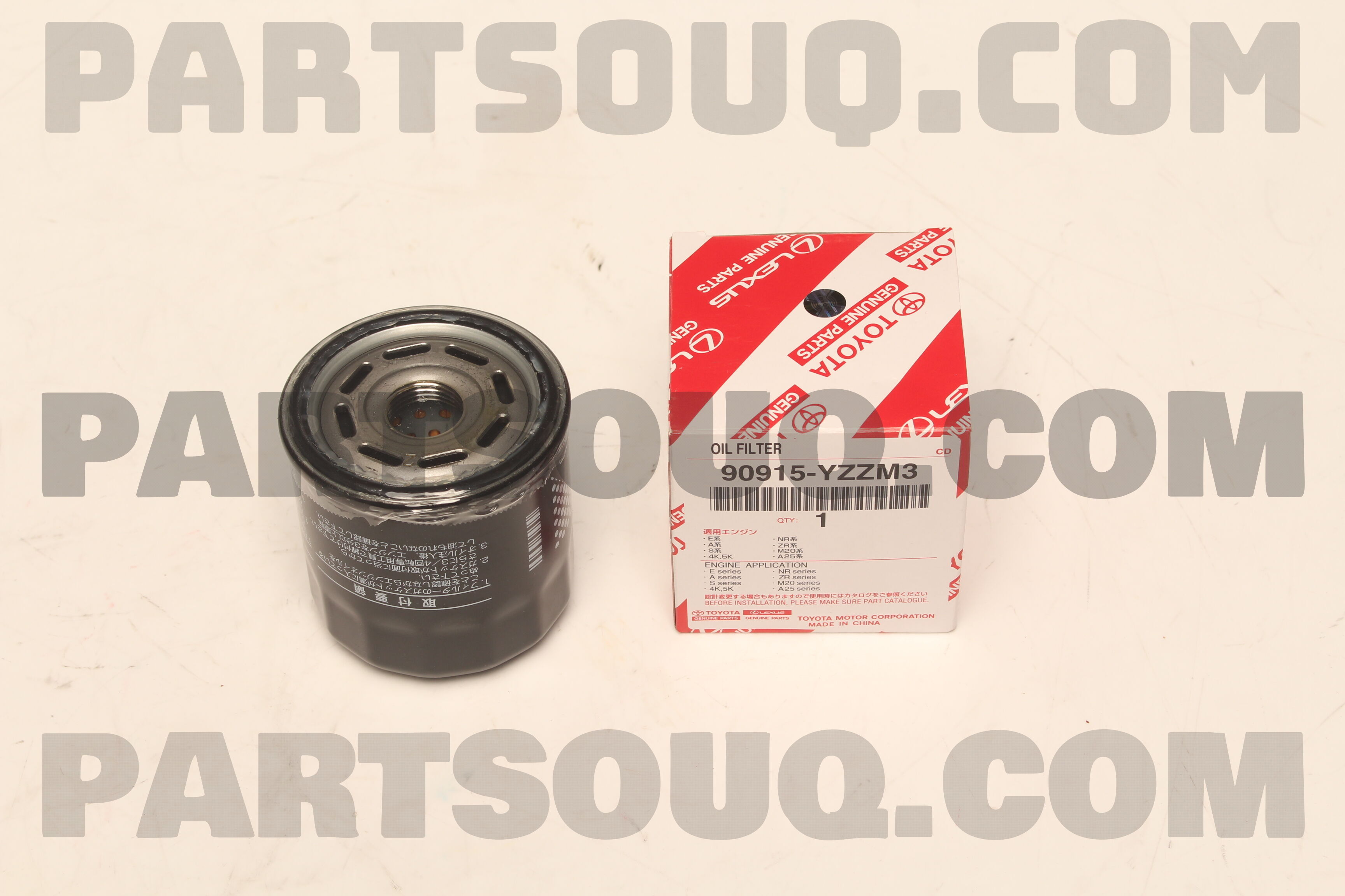 FILTER, OIL 90915YZZM3 | Toyota Parts | PartSouq
