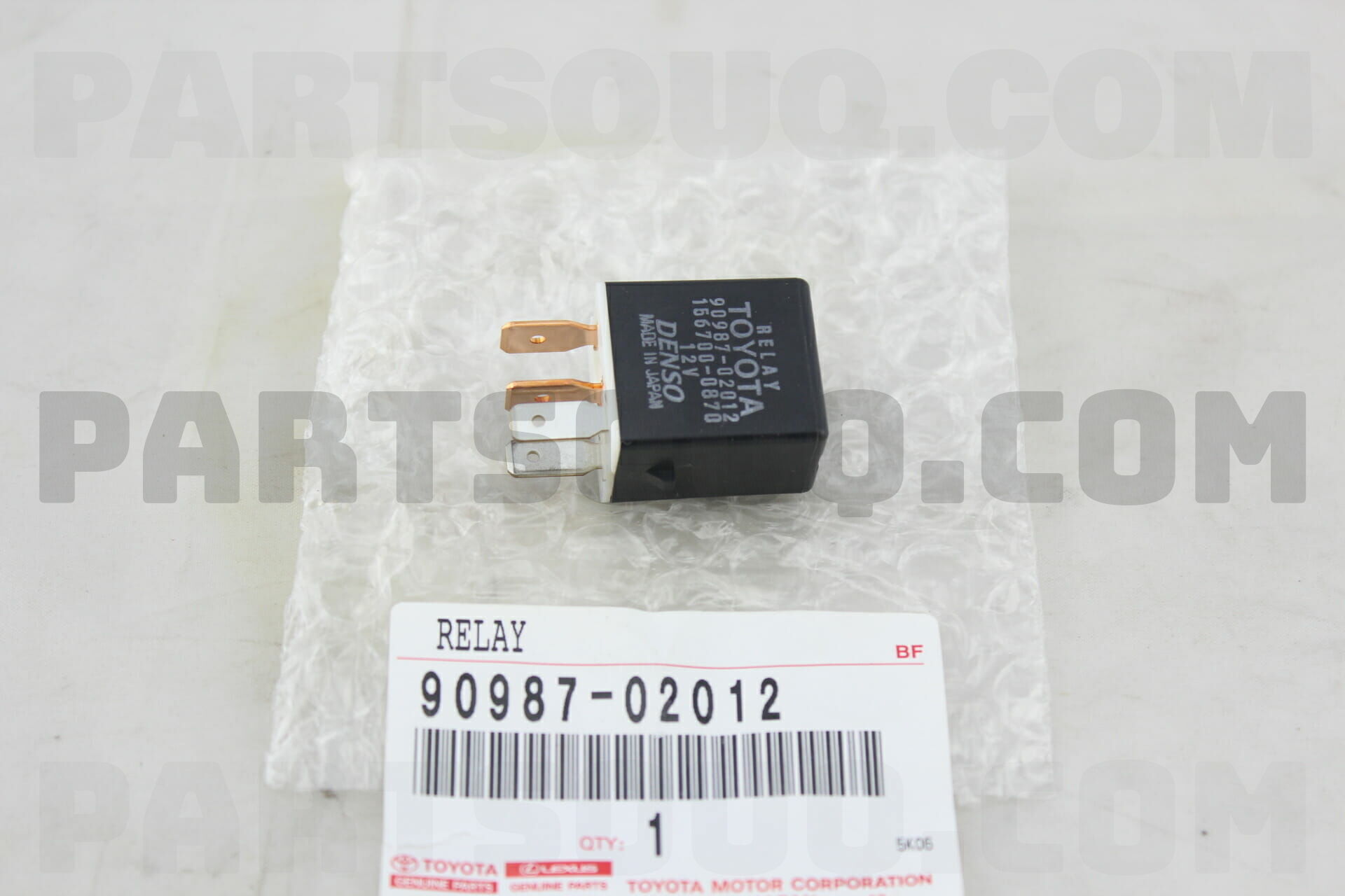 RELAY 9098702012 | Toyota Parts | PartSouq RELAY 9098702012 | Toyota Parts | PartSouq