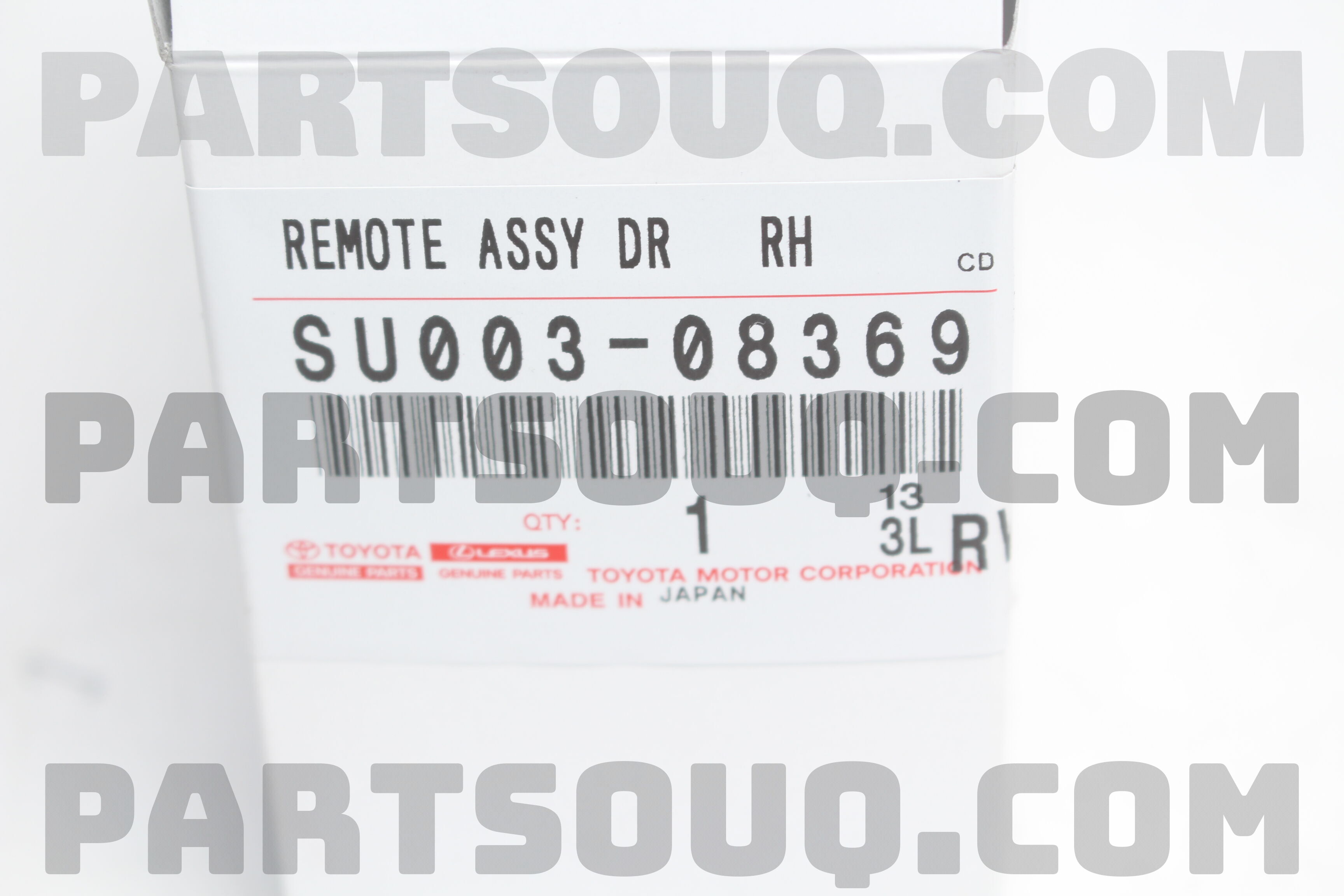 REMOTE ASSY DR RH SU00304769 | Toyota Parts | PartSouq