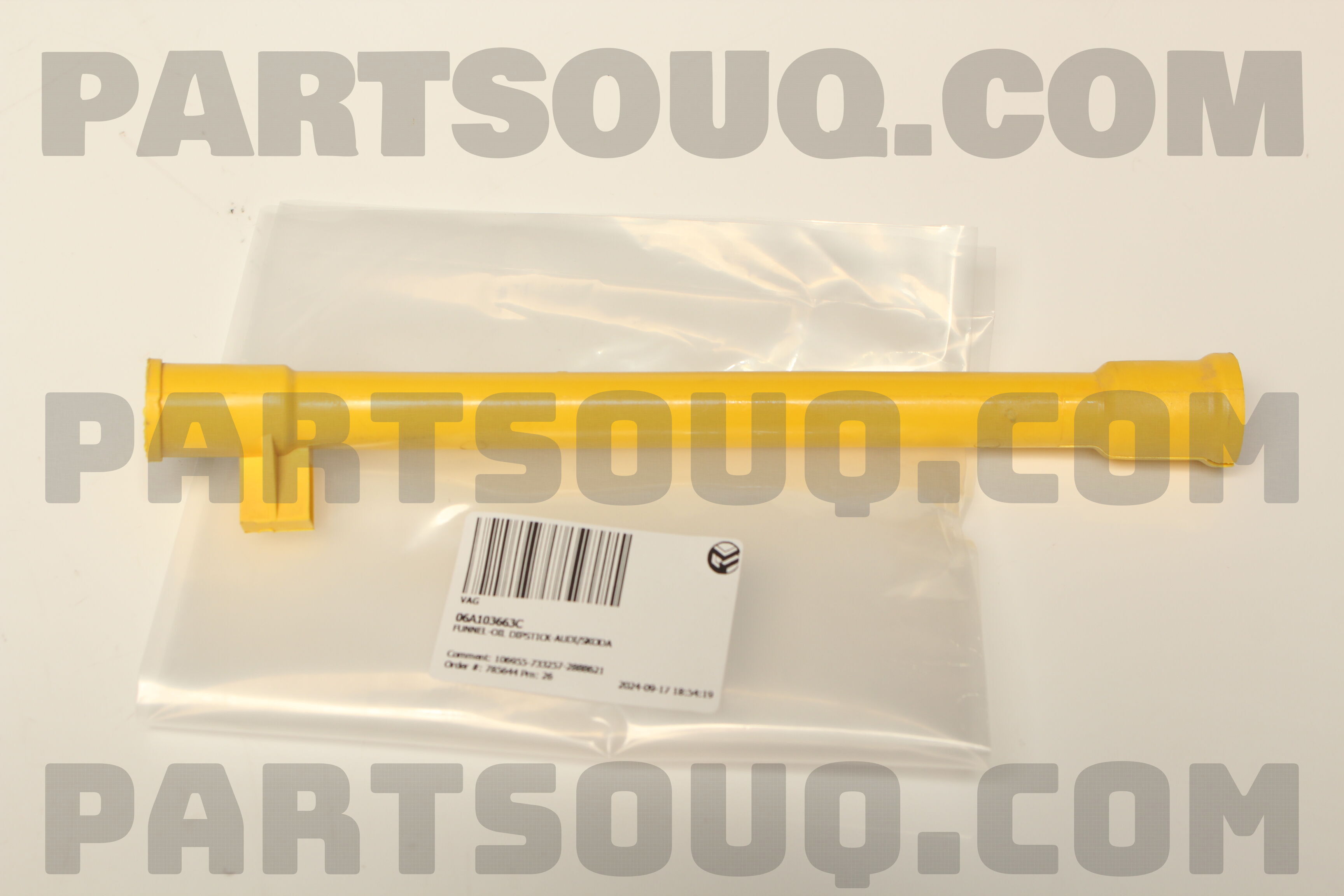 FUNNEL-OIL DIPSTICK-AUDI/SKODA 06A103663C | VAG Parts | PartSouq