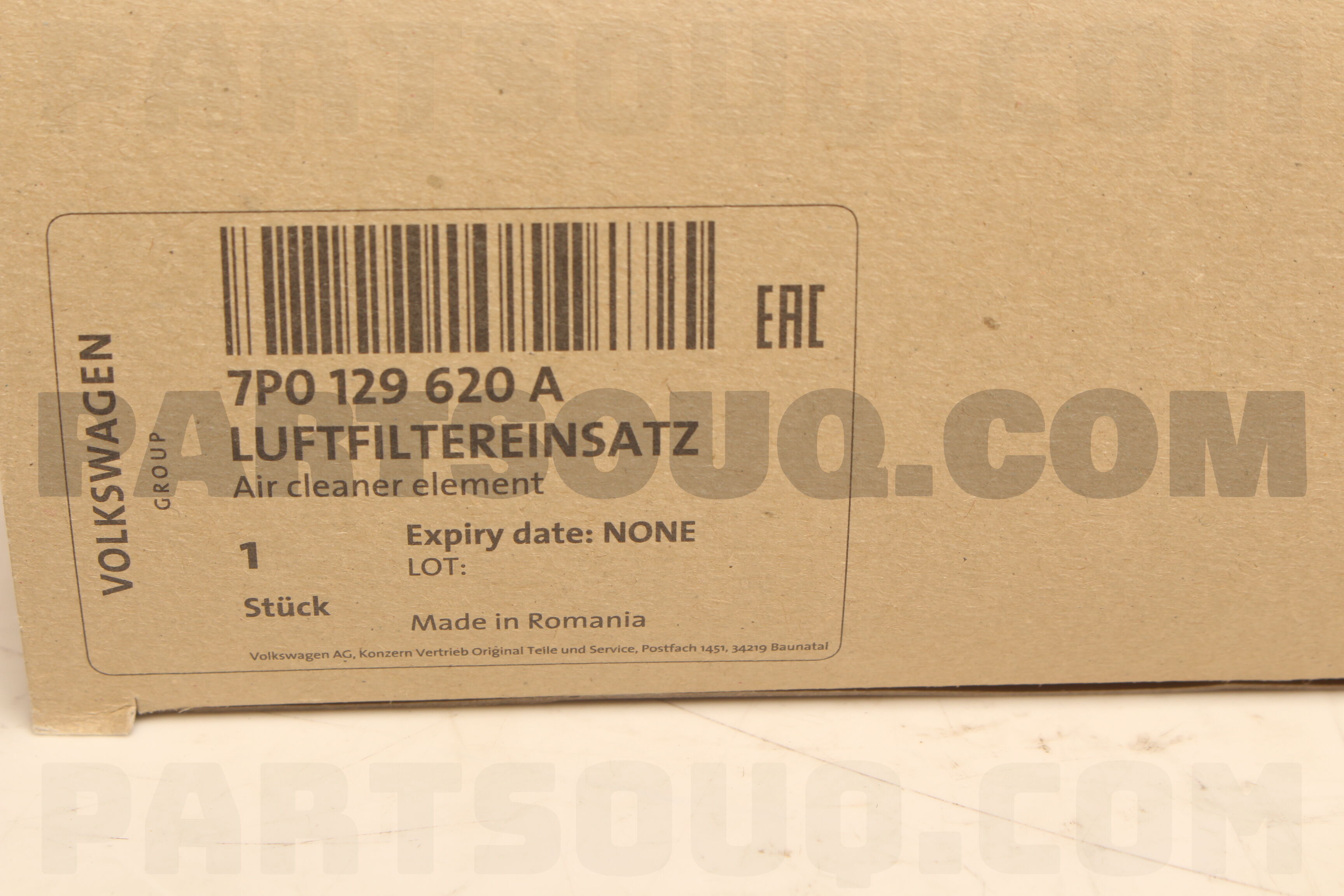 FILTER AIR TRG/Q7 7P0129620A | VAG Parts | PartSouq