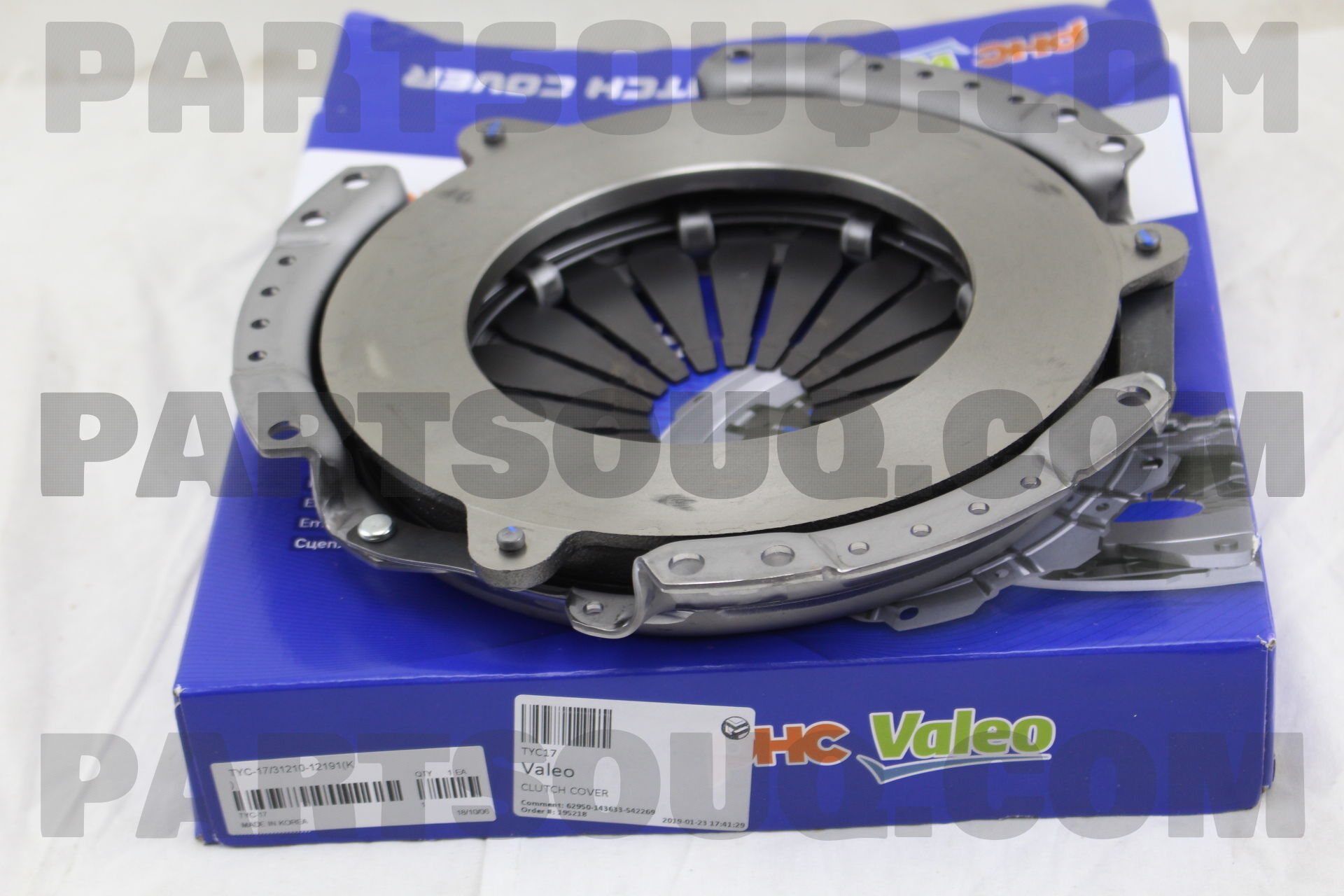 CLUTCH COVER TYC17 | Valeo Parts | PartSouq