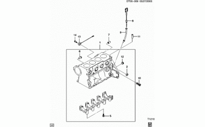 Cylinder block, piston, crankshaft and related parts (lxt / 1.6)