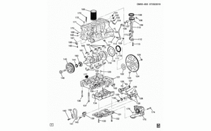 Motorbaugr.-2.0l l4 part 1 motorblock und innenteile (ltg / 2.0x)