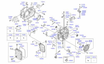 Auto transmission case