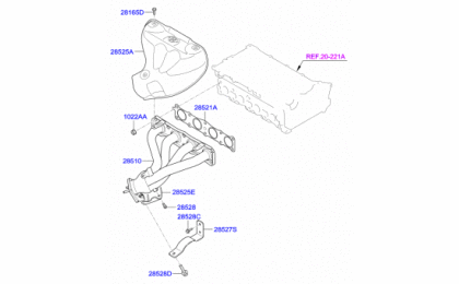 Exhaust manifold 1