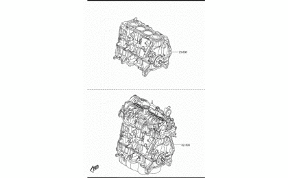 1000b-engine & Gasket sets (diesel) 1