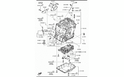 1920a-automatic transmission case & Main control system (gasoline)