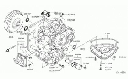 Torque converter, housing & Case 3