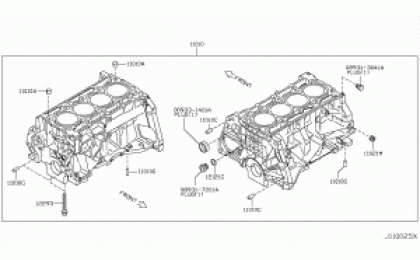 Cylinder block & Oil pan 2