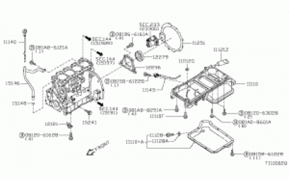 Cylinder block & Oil pan 1