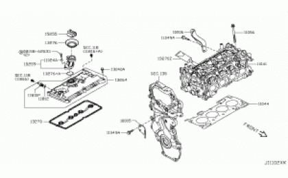 Cylinder head & Rocker cover 2