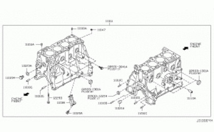 Cylinder block & Oil pan 1