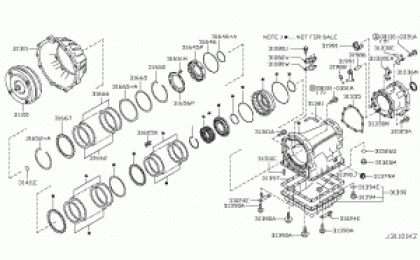 Torque converter, housing & Case 1