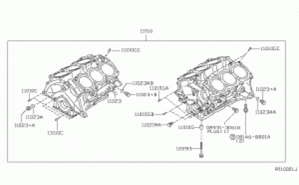 Cylinder block & Oil pan 1