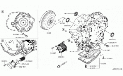 Torque converter, housing & Case 2