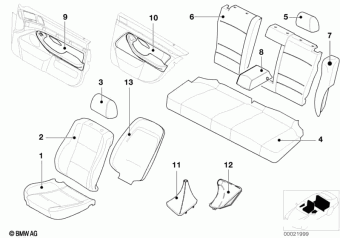 Coprimozzo BMW 5 serie (E39) (6768640) (2002-01) - TotalParts