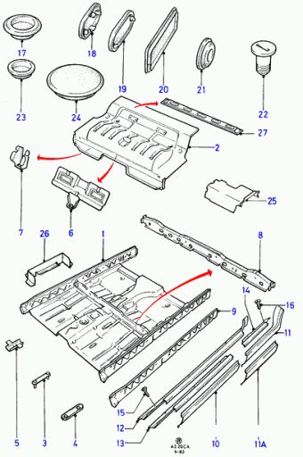 Escort CA 1981-1986 Europe 1981