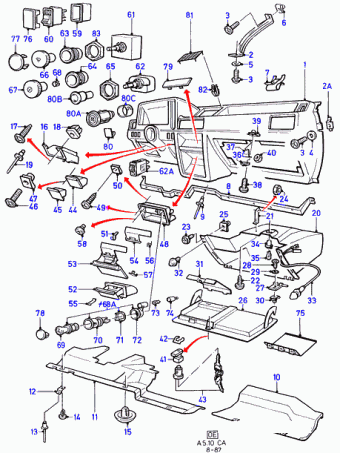 Escort CA 1981-1986 Europe 1981