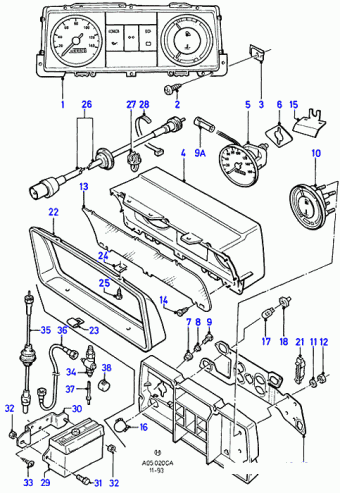 Escort CA 1981-1986 Europe 1981