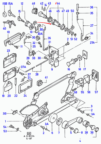 Escort CA 1981-1986 Europe 1981