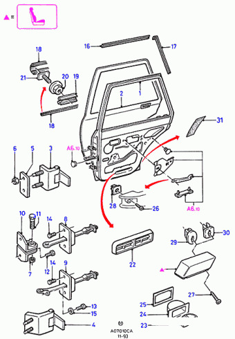 Escort CA 1981-1986 Europe 1981