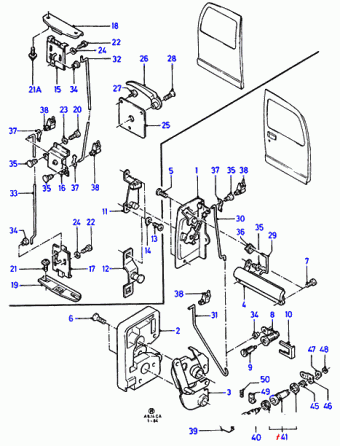 Escort CA 1981-1986 Europe 1981