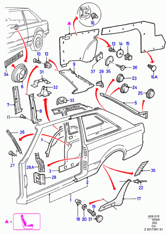 Escort CA 1981-1986 Europe 1981