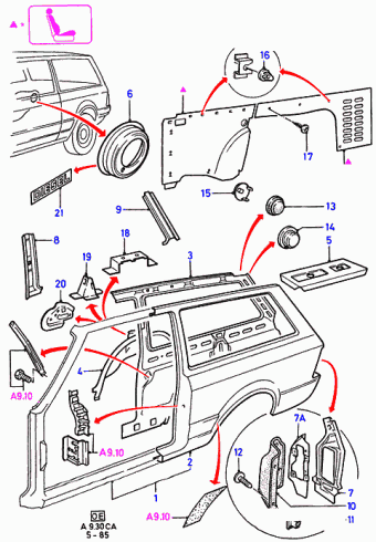 Escort CA 1981-1986 Europe 1981