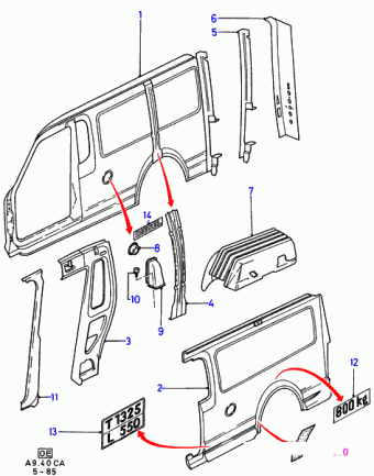 Escort CA 1981-1986 Europe 1981