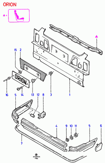 Escort CA 1981-1986 Europe 1981