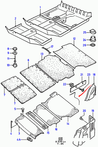 Escort CA 1981-1986 Europe 1981