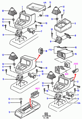 Escort CA 1981-1986 Europe 1981