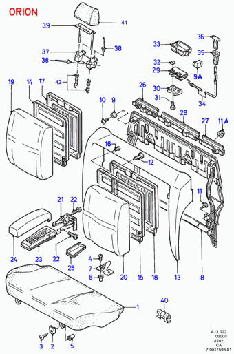 Escort CA 1981-1986 Europe 1981