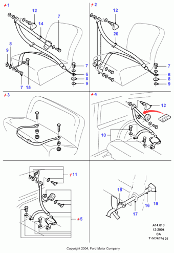 Escort CA 1981-1986 Europe 1981