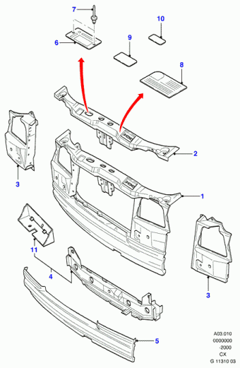 Fiesta CX 1989-1996 Europe 1989