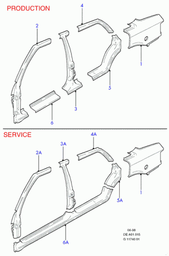 Granada/Scorpio DE 1992-1994 Europe 1992