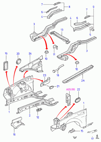 Granada/Scorpio DE 1992-1994 Europe 1992