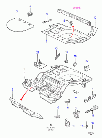 Granada/Scorpio DE 1992-1994 Europe 1992