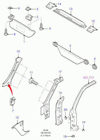 Granada/Scorpio DE 1992-1994 Europe 1992