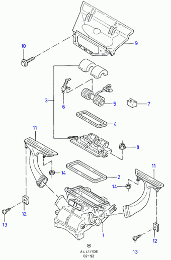 Granada/Scorpio DE 1992-1994 Europe 1992