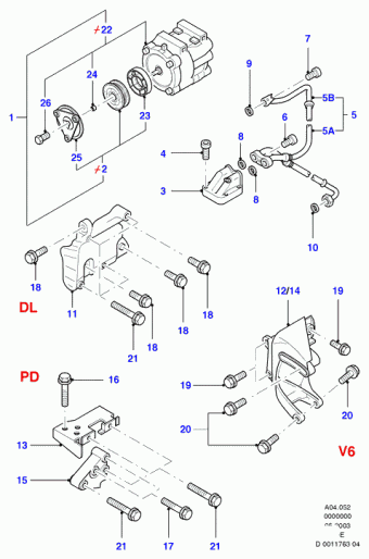 Granada/Scorpio DE 1992-1994 Europe 1992