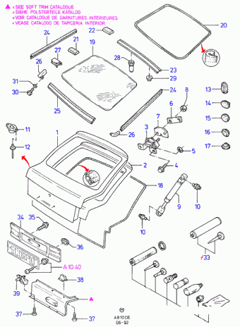 Granada/Scorpio DE 1992-1994 Europe 1992