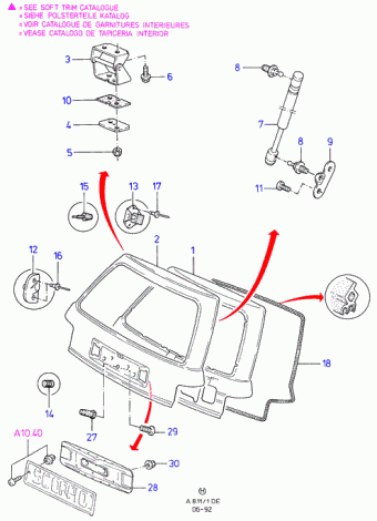 Granada/Scorpio DE 1992-1994 Europe 1992