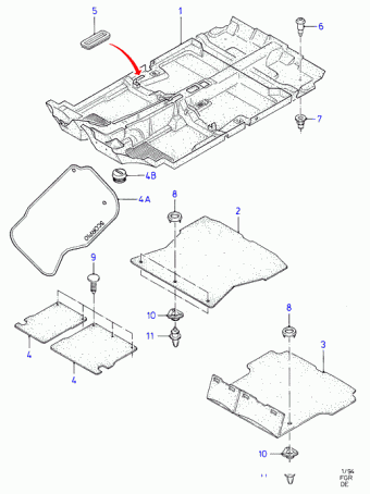 Granada/Scorpio DE 1992-1994 Europe 1992