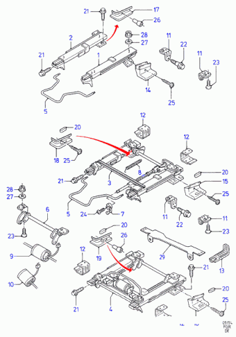 Granada/Scorpio DE 1992-1994 Europe 1992