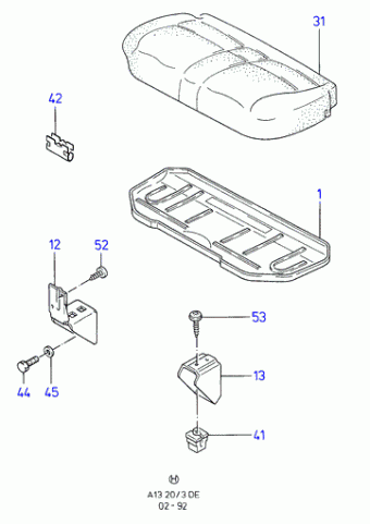 Granada/Scorpio DE 1992-1994 Europe 1992