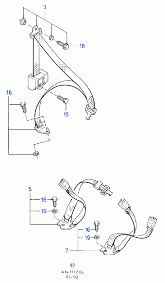 Granada/Scorpio DE 1992-1994 Europe 1992