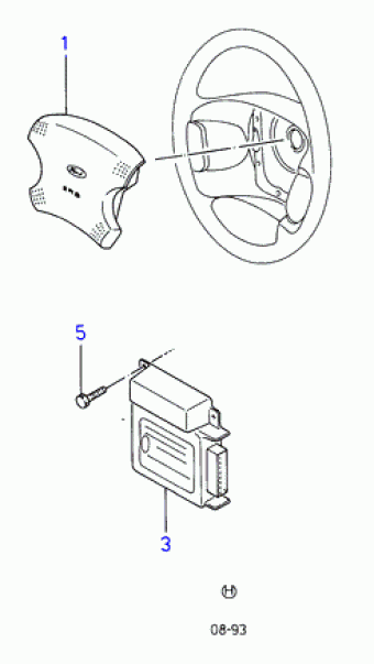 Granada/Scorpio DE 1992-1994 Europe 1992